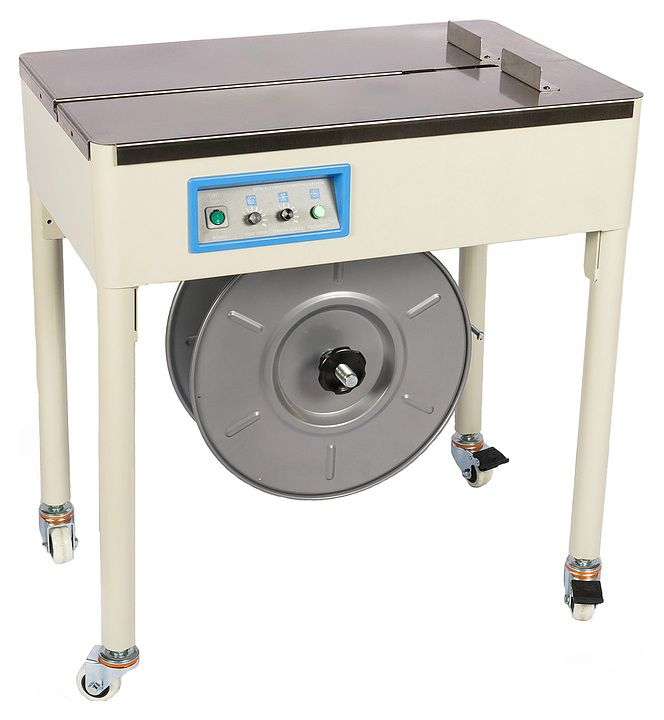 Стреппинг машина Hualian Machinery KZB-10T (открытый стол)