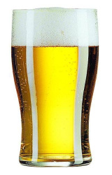 Стакан для пива ОСЗ Тюлип d=84 мм h=160 мм. 580 мл.