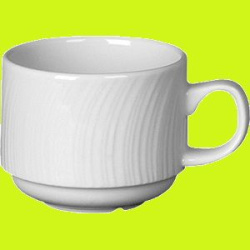 Чашка кофейная Steelite Spyro белая 85 мл. D 60 мм. H 45 мм. L 85 мм.