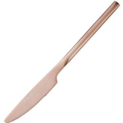 Нож столовый KunstWerk Sapporo розовое золото L 220 мм