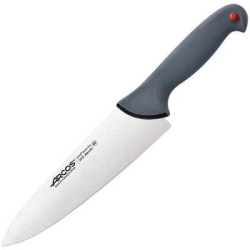 Нож поварской Arcos Колор проф L330/200 мм серый 241000