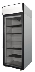 Шкаф холодильный POLAIR DM105-G (ШХ-0,5 ДС (нерж.))