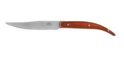 Нож для стейка Luxstahl коричневый L 235 мм