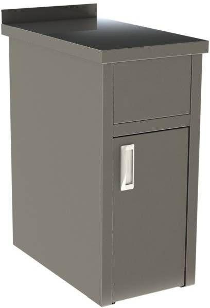 Станция для сбора отходов для фуд-кортов RESTOINOX МБНР-5-4/6/8.5 с рабочей столешницей