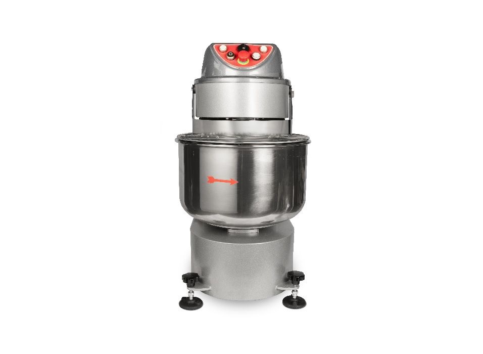 Тестомес спиральный LP Group ECO STAR 30 с фиксированной дежой