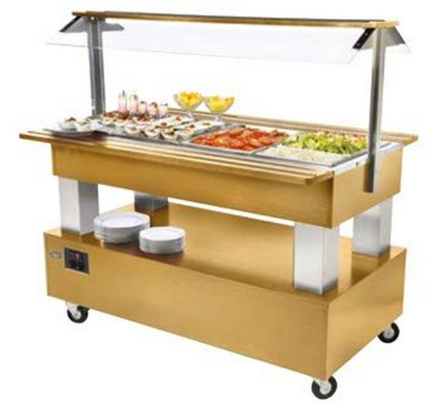 САЛАТ-БАР ROLLER GRILL SB 40 M СВЕТЛЫЙ ДУБ