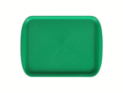 Поднос из пластика Luxstahl 355 С 330х260, светло-зеленый