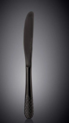 Нож десертный Wilmax Julia черный L 205 мм (на блистере)