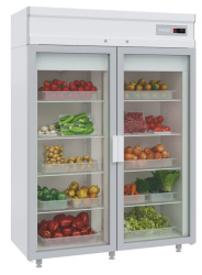 Шкаф холодильный POLAIR DM110-S со стеклом без канапе