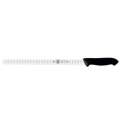 Нож для рыбы Icel HoReCa черный с бороздками 300/430 мм.