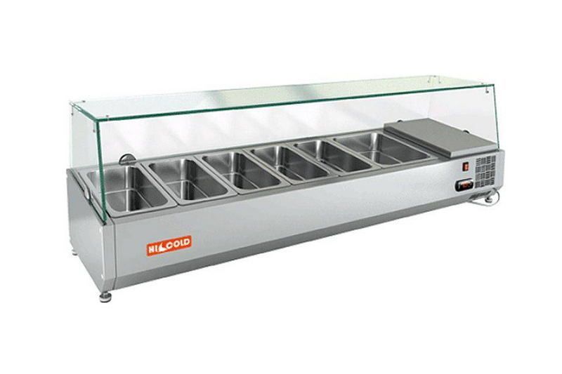 Холодильная витрина для ингредиентов HICOLD VRTG 1485 к PZE3