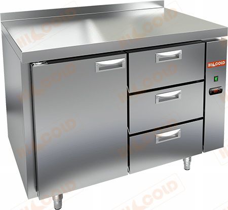 Стол морозильный с выносным агрегатом HICOLD SN 13/BT P без агрегата