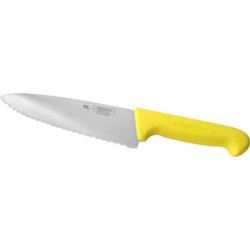 Нож поварской P.L. Proff Cuisine Pro-Line с желтой ручкой L 250 мм
