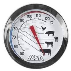 Термометр кулинарный ILSA для мяса 50 мм. (+50°+120°C)