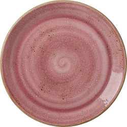 Тарелка Steelite Craft raspberry розовая D 300 мм. H 20 мм.