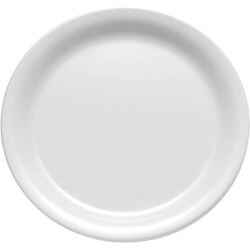 Блюдо для подачи APS пластик, белый D 265, H 25 мм