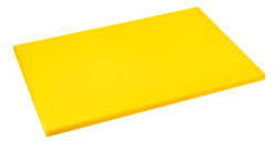 Доска разделочная RESTOLA H 18 мм, L 297 мм, B 196 мм желтая