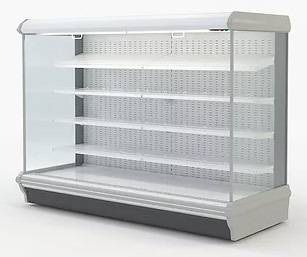 Холодильная горка гастрономическая с выносным агрегатом Enteco master Немига П1 250 ВС