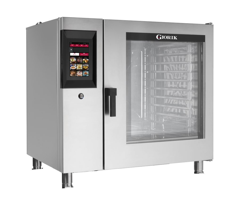 Пароконвектомат электрический GIORIK Steambox Evolution H SNHE102W бойлерный, 10 уровней GN2/1