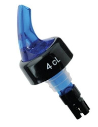 Дозатор для бутылки Tellier синий 40 мл 10 см /1/ N