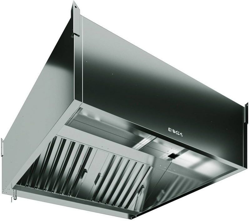 Зонт приточно-вытяжной RESTOINOX ЗПВПКП-24/10 с подсветкой