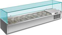Холодильная витрина для ингредиентов Viatto VRX 1800/330