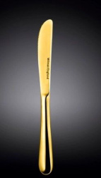 Нож десертный Wilmax Stella золотой L 205 мм (на блистере)