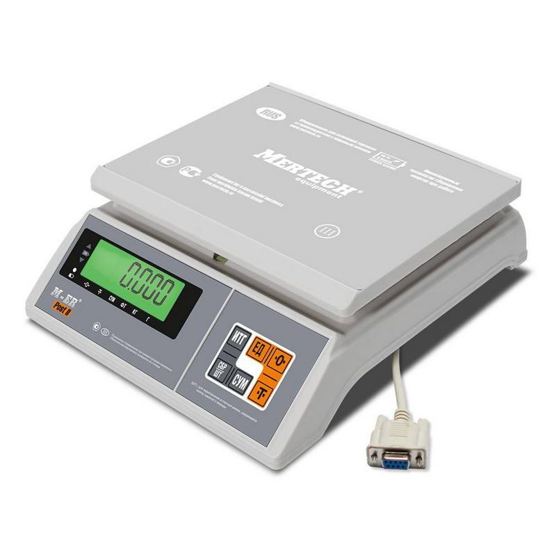 Весы фасовочные MERTECH M-ER 326 AFU-6.01 "Post II" LCD RS-232 (по 5 в коробке)