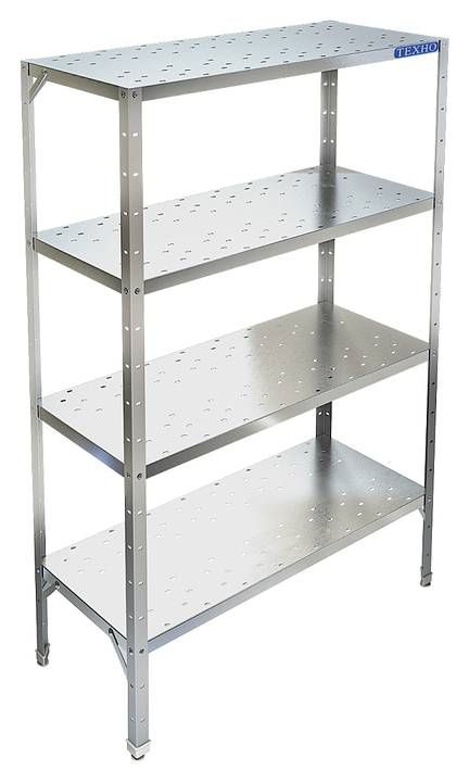 Стеллаж прямой перфорированный Техно-ТТ СТР-514/906