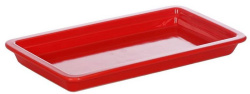 Гастроемкость Corone GN 1/3-30 керамика, красная 1,25 л (LQ-QK15077-186C)