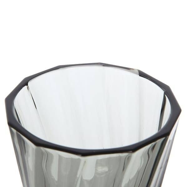 Стакан Loveramics Urban Glass 360ml Twisted Latte Glass, цвет черный