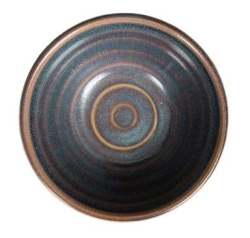 Соусник Corone Terra сине-коричневый 85 мл, D 80 мм