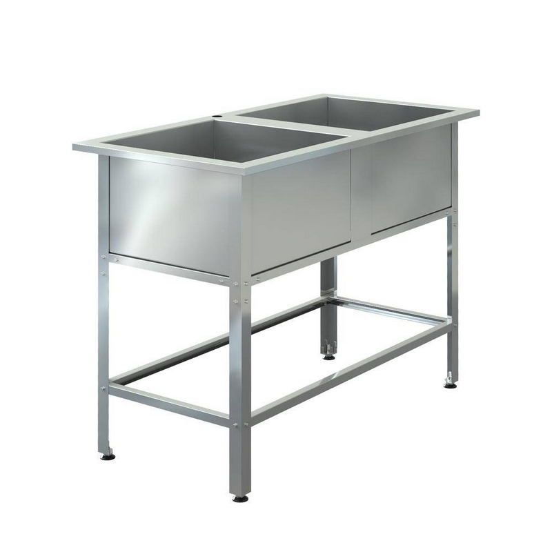 Ванна моечная Assum ВМС-П-2/600 AISI 201 (1400х700х850)