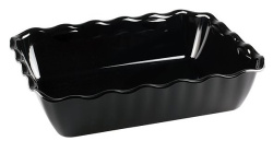 Салатник пластиковый RESTOLA 4000 мл, L 330 мм, B 265 мм, H 80 мм черный