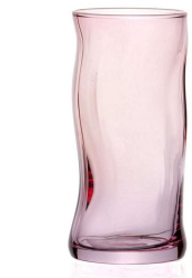 Стакан Хайбол PASABAHCE amorphous розовый  400мл.