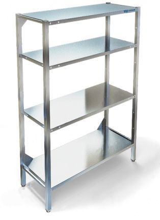 Стеллаж прямой сплошной Kayman СК-221/0706