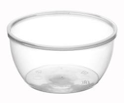 Контейнер пластиковый Диапазон для супа 360 мл без крышки 360 шт одноразовый [4747]