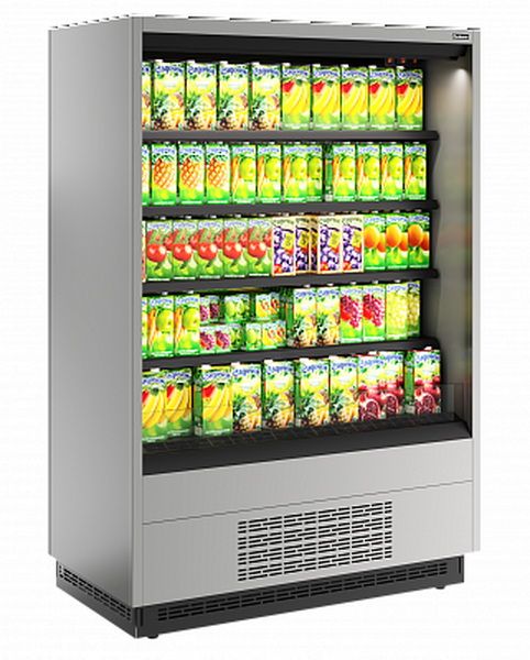 Холодильная горка гастрономическая Carboma FC 20-07 VM 1, 3-2 0030 (версия 2.0) 9006-9005