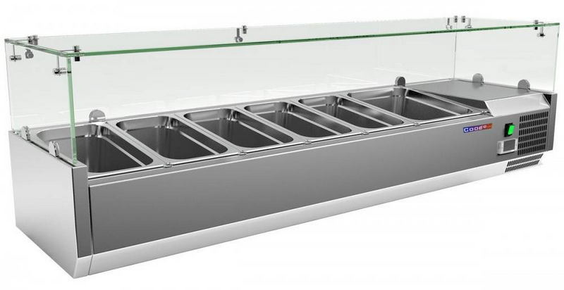 Холодильная витрина для ингредиентов COOLEQ VRX 1500/380