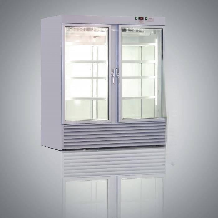 Шкаф кондитерский GLACIER ВВ-1500 двухдверный однокамерный /0..+7/ внутри оцинк.