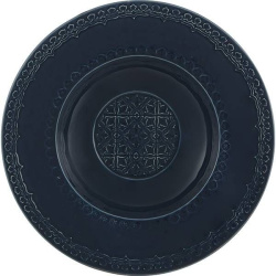 Тарелка Vista Alegre глубокая; D 25см, керамика; темно-синяя