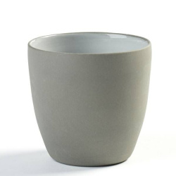 Стакан для кофе Serax Dusk 225 мл, D78 мм, H75 мм керамика цвет белый серый