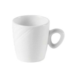 Чашка кофейная Steelite Organics белая 85 мл. D 60 мм. H 63 мм. L 83 мм.