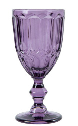 Бокал для вина P.L. Proff Cuisine фиолетовый 250 мл, H 160 мм, D 80 мм