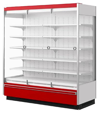 Холодильная горка гастрономическая МариХолодМаш Купец ВХСп-1, 875 с дверями