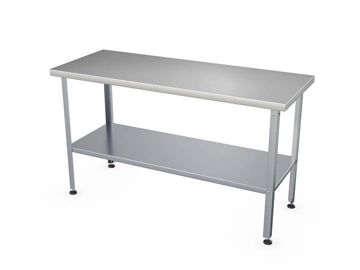 Стол разделочный Атеси СР-С- 900.700-02-ПСОц (СР-2/900/700-Сп)