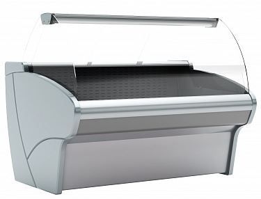 Витрина универсальная Carboma G110 SV 1, 5-1 с боковинами (ВХСр-1, 5ш Carboma G110), 9006