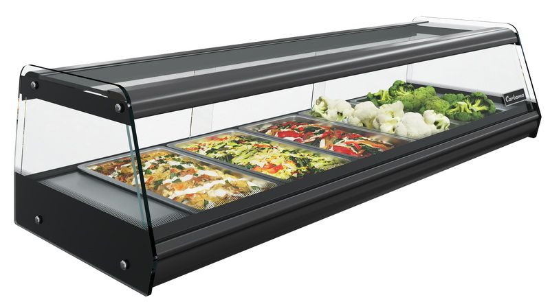 Витрина тепловая настольная Carboma AC38 SH 1, 0-1