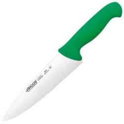 Нож поварской Arcos 2900 L333/200 мм, B50 мм зеленый 292121