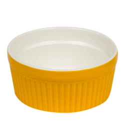 Чаша P.L. Proff Cuisine Classic Porcelain желтая 400 мл, D 120 мм, H 55 мм